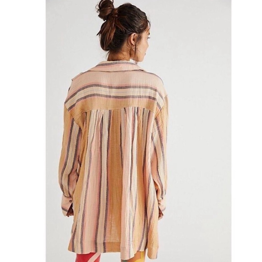 Free People The Voyage Shirt Dress - Picture 2 of 9